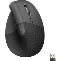 Logitech Lift Verticale Ergonomische Muis Zwart