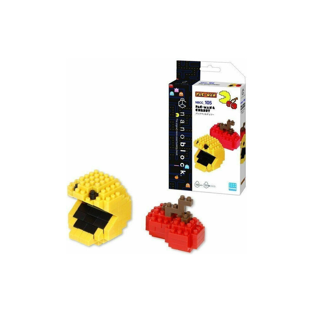 Pac-Man Nanoblock Series - Pac-Man & Cherry Pac-Man Nanoblock Series - Pac-Man & Cherry