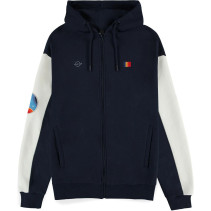 Starfield - Monochrome Emblem Men's Zipper Hoodie