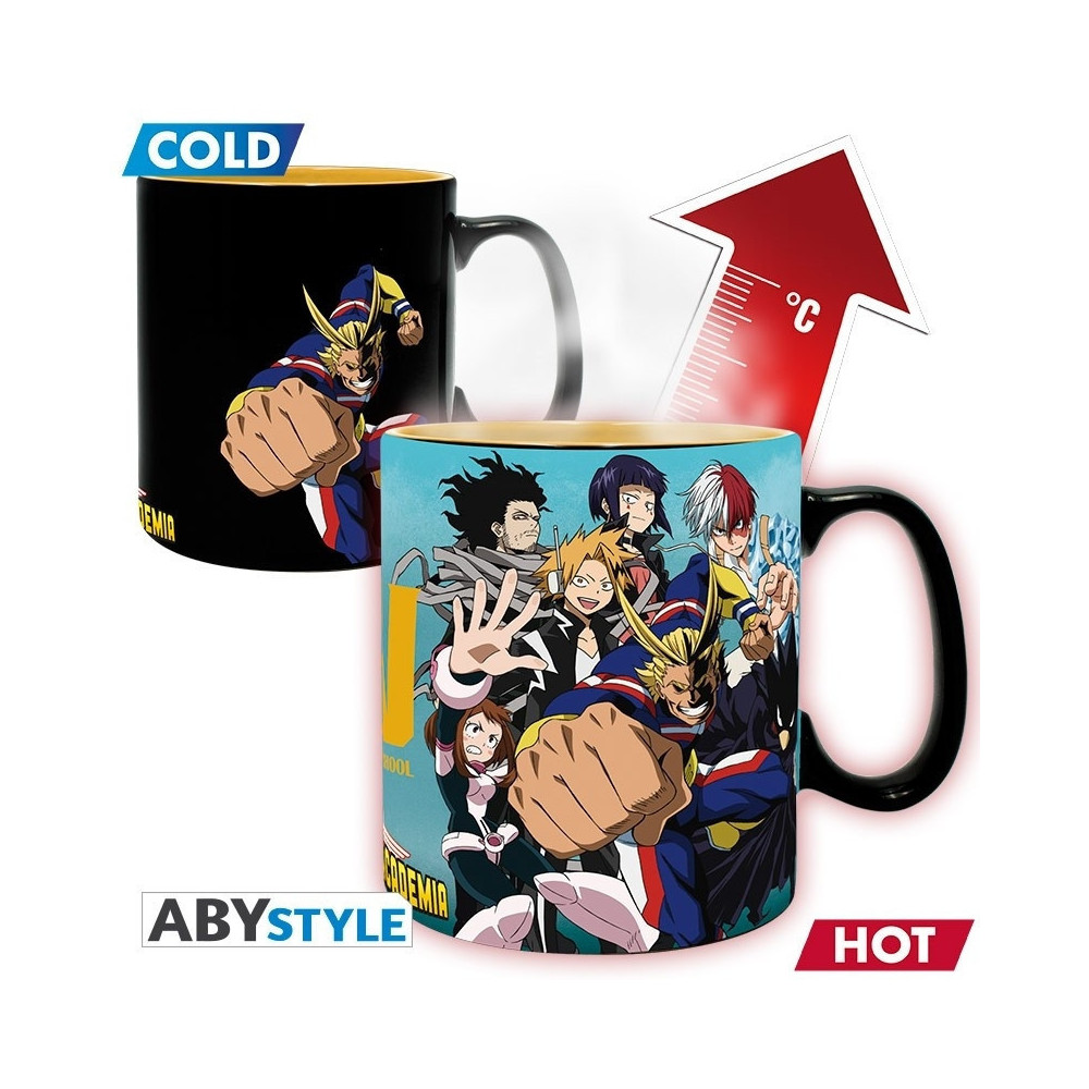 My Hero Academia - Group Heat Change Mug My Hero Academia - Group Heat Change Mug
