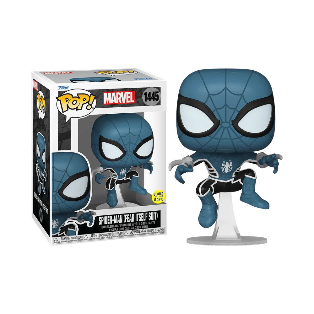 Marvel Spider-Man Funko Pop Vinyl: Spider-Man (Fear Itself Suit) GITD Marvel Spider-Man Funko Pop Vinyl: Spider-Man (Fear Itself Suit) GITD