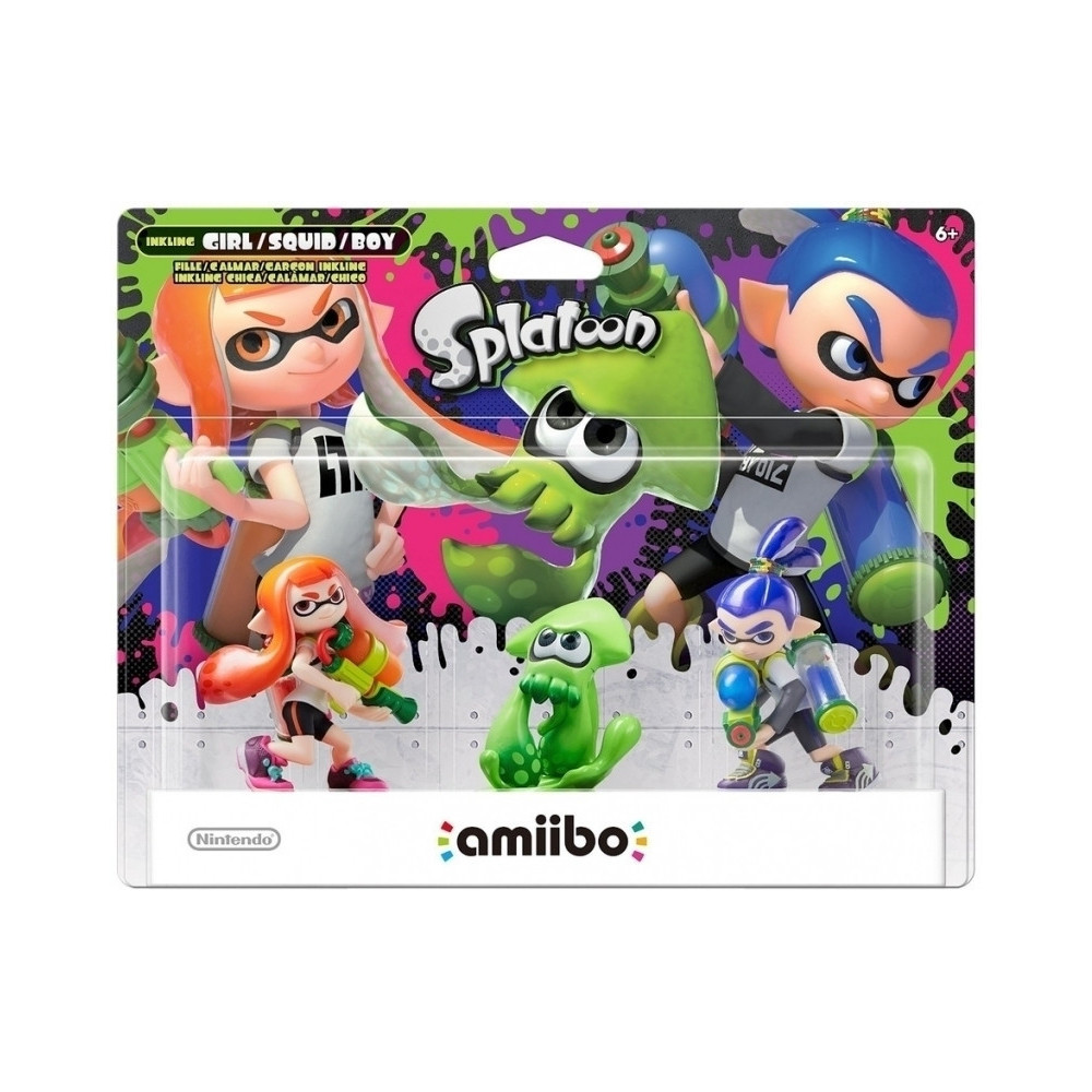 Amiibo Splatoon Triple Pack (import USA)