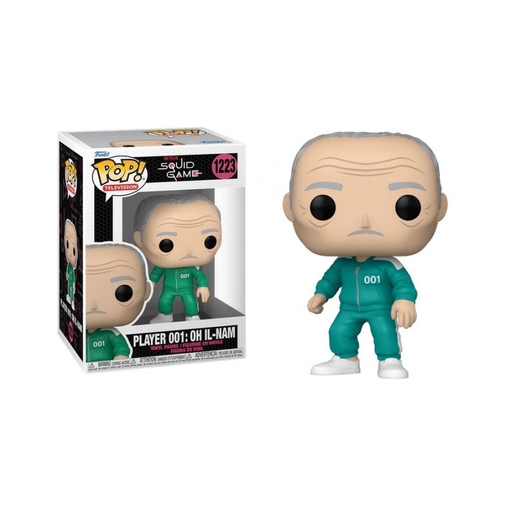 Squid Game Funko Pop Vinyl: Player 001: Oh Il-Nam Squid Game Funko Pop Vinyl: Player 001: Oh Il-Nam
