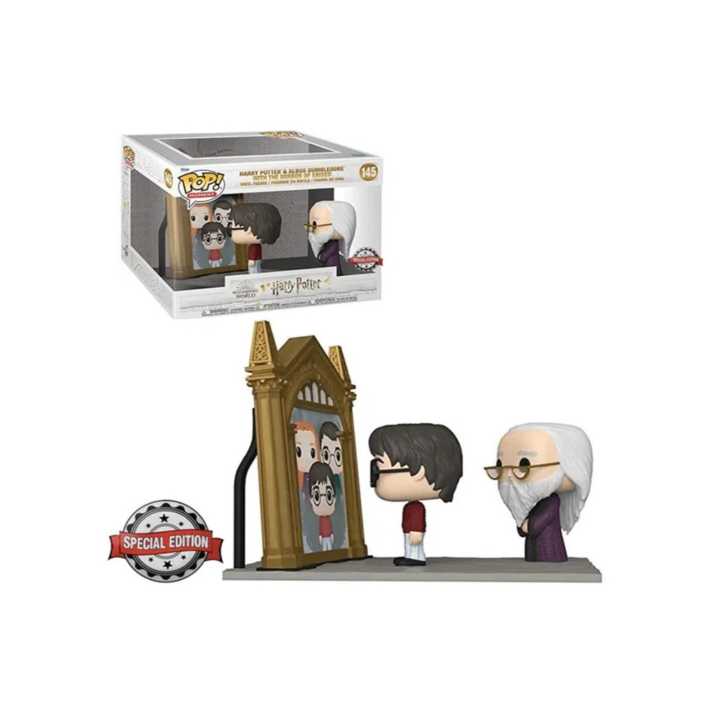 Harry Potter Funko Pop Vinyl: Harry Potter & Albus Dunbledore with the Mirror of Erised (special edition) Harry Potter Funko Pop Vinyl: Harry Potter & Albus Dunbledore with the Mirror of Erised (special edition)