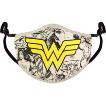 Wonder Woman - Adjustable Shaped Face Mask (1 Pack)