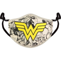 Wonder Woman - Adjustable Shaped Face Mask (1 Pack)