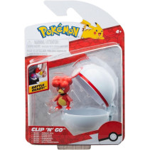 Pokemon Figure - Magby + Premier Ball (Clip 'n' Go)