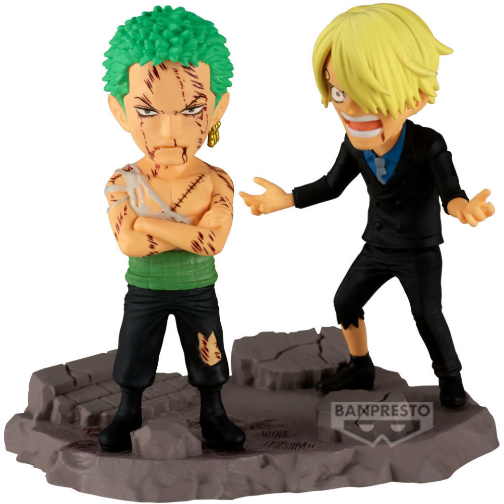One Piece WCF Log Stories Figure - Roronoa Zoro & Sanji (Nothing Happened) One Piece WCF Log Stories Figure - Roronoa Zoro & Sanji (Nothing Happened)