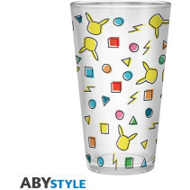 Pokemon - Pikachu Pattern Large Glass