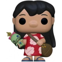 Disney Lilo & Stitch Funko Pop Vinyl: Lilo with Scrump