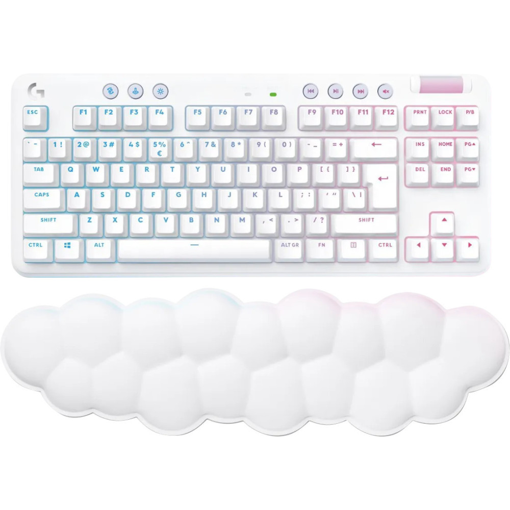 Logitech G715 Gaming Wireless Toetsenbord Wit Qwerty Logitech G715 Gaming Wireless Toetsenbord Wit Qwerty
