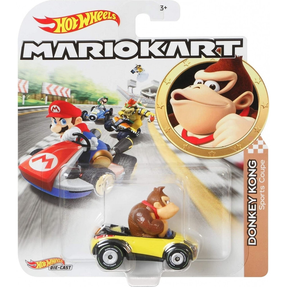 Hot Wheels Mario Kart - Donkey Kong Sports Coupe Hot Wheels Mario Kart - Donkey Kong Sports Coupe