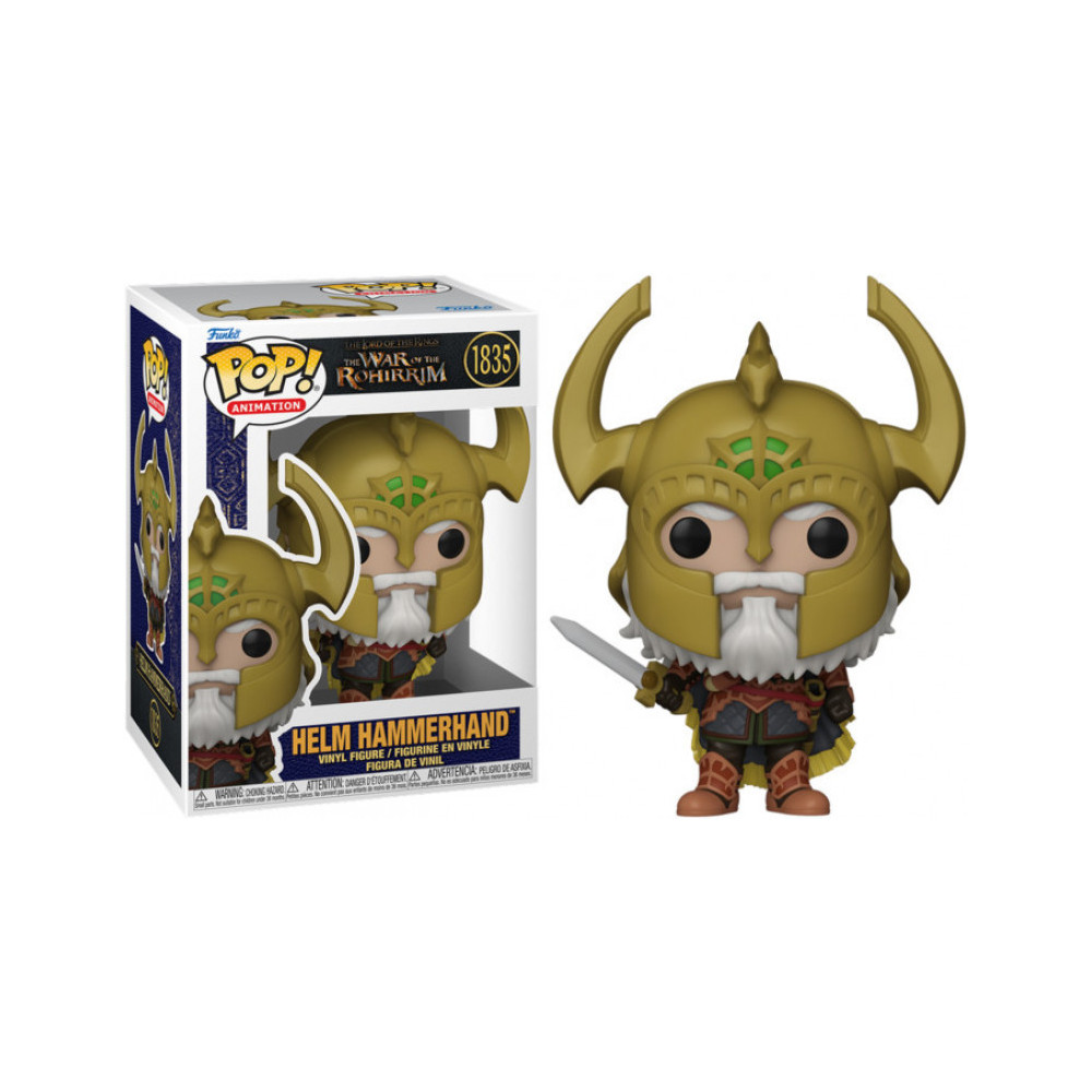 The Lord of the Rings: The War of the Rohirrim Funko Pop Vinyl: Helm Hammerhand