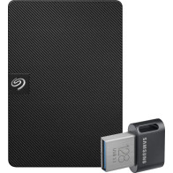 Seagate Expansion Portable 5TB + Samsung Fit Plus USB 128GB