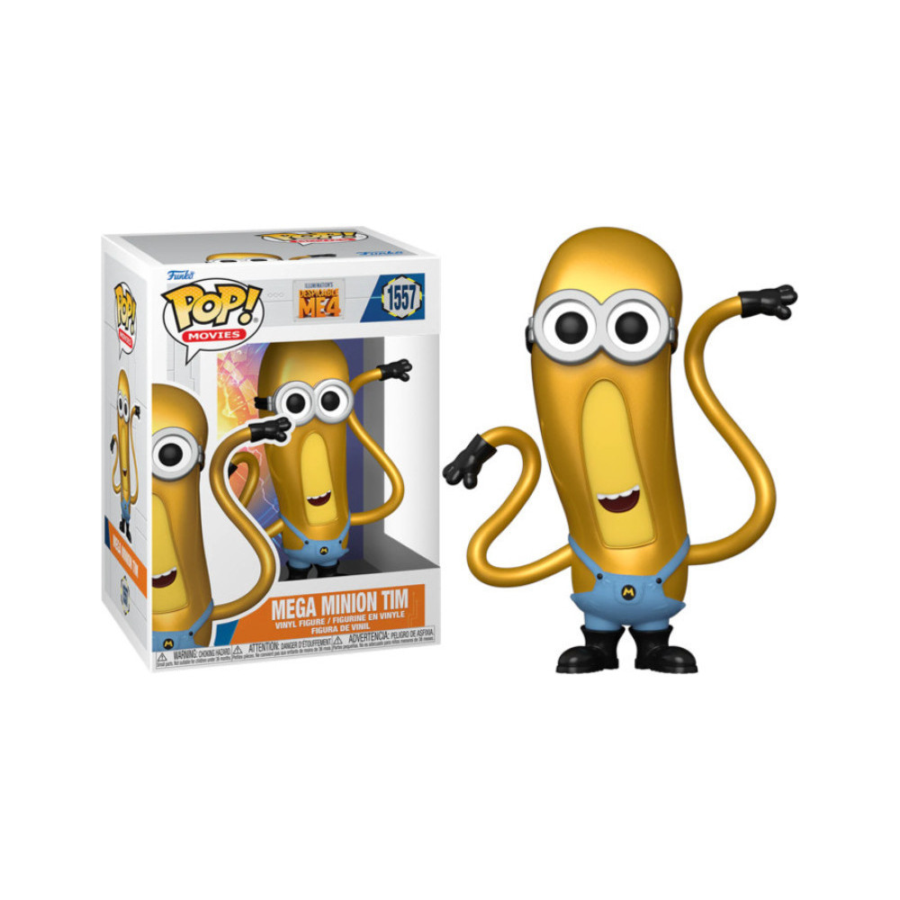Despicable ME 4 Funko Pop Vinyl: Mega Minion Tim Despicable ME 4 Funko Pop Vinyl: Mega Minion Tim