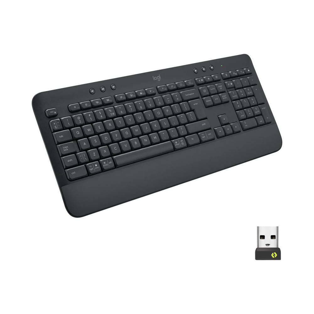 Logitech Signature K650 Comfort Draadloos Toetsenbord Grijs Qwerty Logitech Signature K650 Comfort Draadloos Toetsenbord Grijs Qwerty