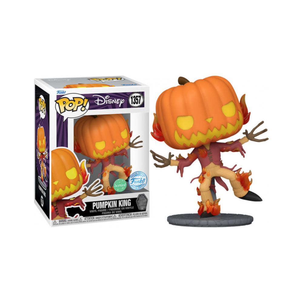 The Nightmare Before Christmas 30th Anniversary Funko Pop Vinyl: Pumpkin King (Scented)