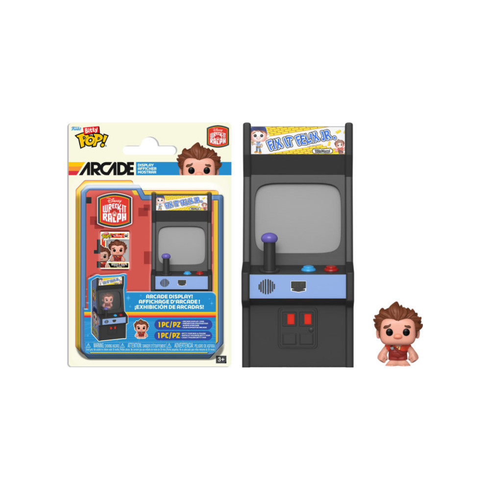 Wreck-It Ralph Funko Bitty Pop! Arcade: Ralph Wreck-It Ralph Funko Bitty Pop! Arcade: Ralph