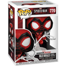 Spider-Man Miles Morales Funko Pop Vinyl: Miles Morales Crimson Cowl Suit