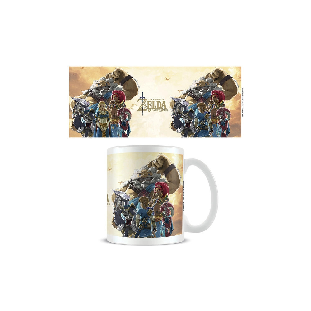 The Legend of Zelda - Breath of the Wild Champions in the Sunset Mug The Legend of Zelda - Breath of the Wild Champions in the Sunset Mug
