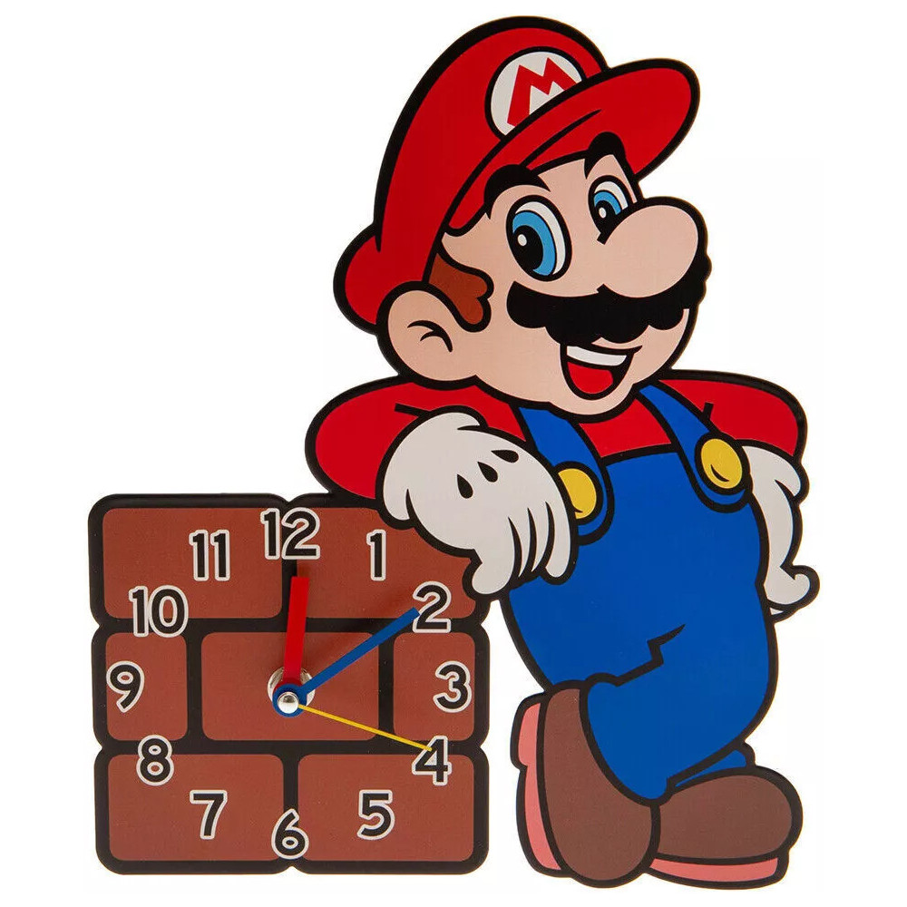 Super Mario - Wall Clock (block) Super Mario - Wall Clock (block)