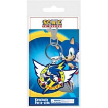 Sonic the Hedgehog - Sonic Wing Logo Rubber Keychain