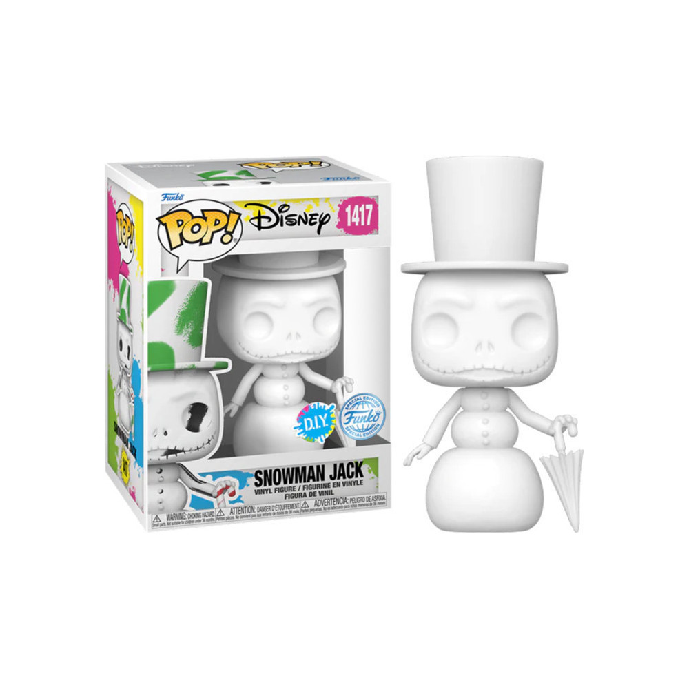 Disney Nightmare Before Christmas Funko Pop Vinyl: Snowman Jack D.I.Y. Disney Nightmare Before Christmas Funko Pop Vinyl: Snowman Jack D.I.Y.