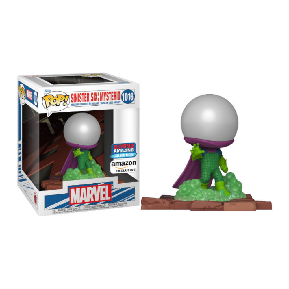 Marvel Spider-Man: Beyond Amazing Deluxe Funko Pop Vinyl: Sinister Six: Mysterio (Amazon Exclusive) Marvel Spider-Man: Beyond Amazing Deluxe Funko Pop Vinyl: Sinister Six: Mysterio (Amazon Exclusive)