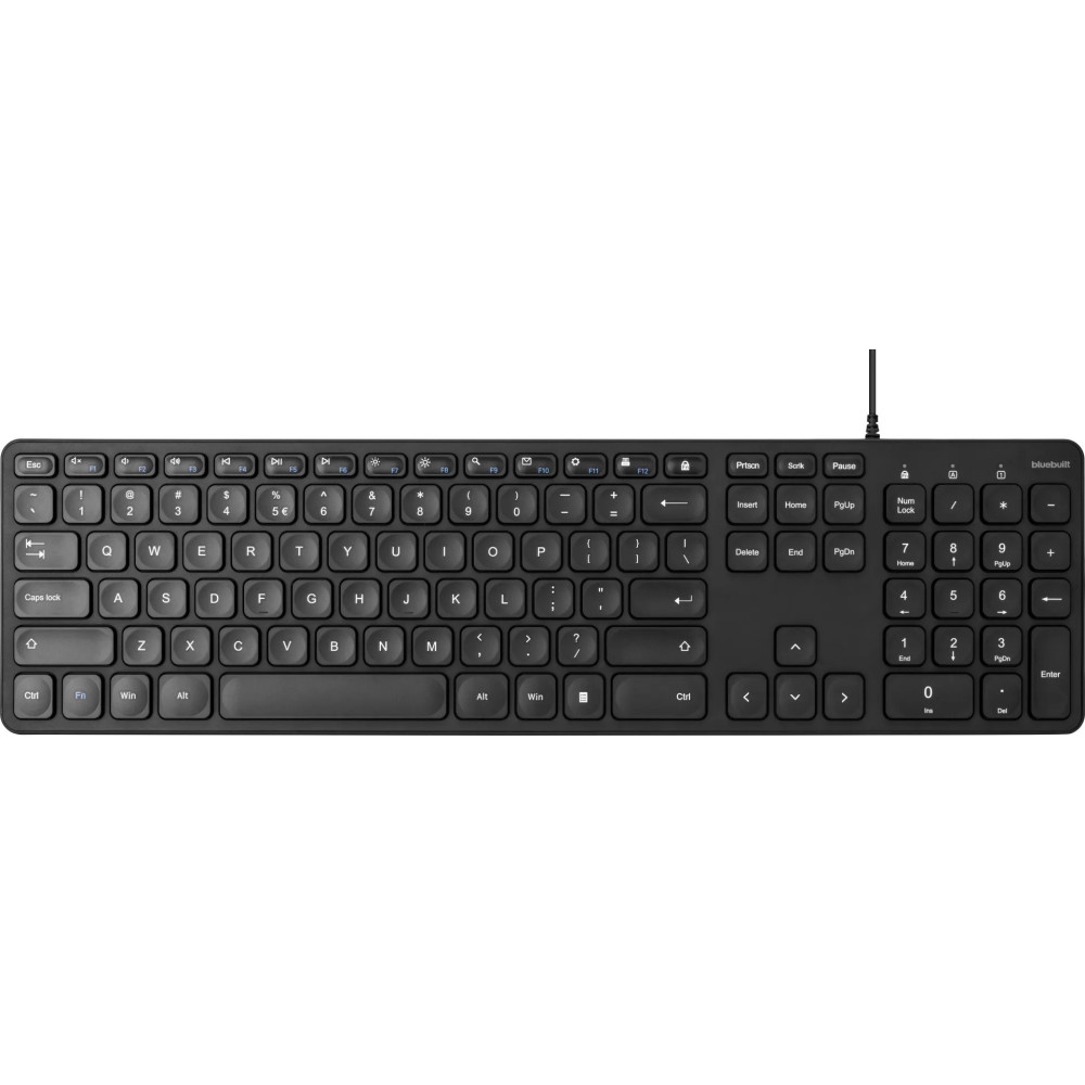 BlueBuilt Bedraad Toetsenbord QWERTY BlueBuilt Bedraad Toetsenbord QWERTY
