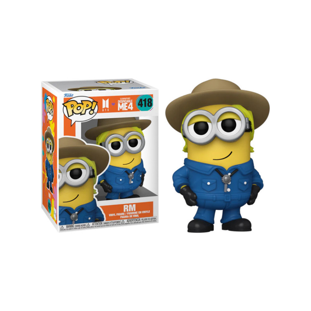 Despicable ME 4 x BTS Funko Pop Vinyl: RM