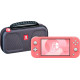 Nintendo Switch Lite Koraal + Bigben Officiële Nintendo Switch Lite Beschermtas