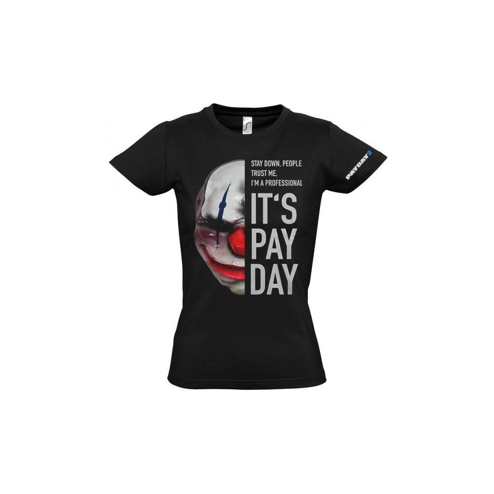 Payday 2 Girl-Shirt Chains Mask Payday 2 Girl-Shirt Chains Mask