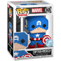 Marvel 8-Bit Funko Pop Vinyl: Captain America
