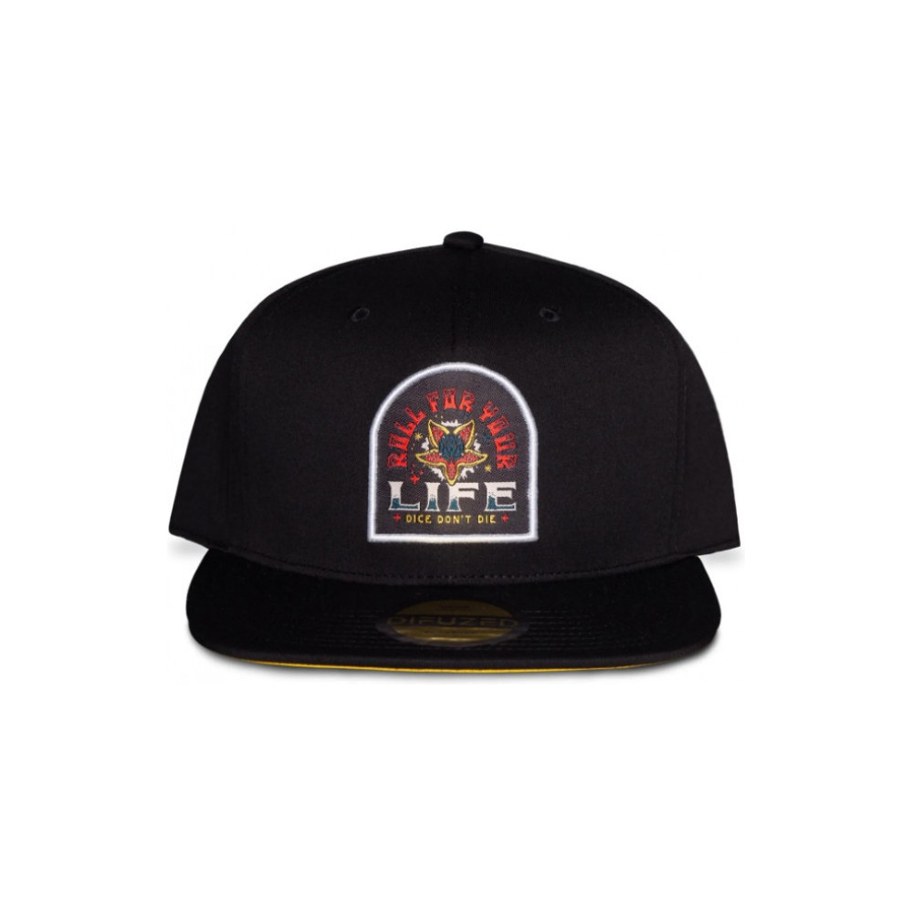 Stranger Things - Roll For Your Life Men's Adjustable Cap Stranger Things - Roll For Your Life Men's Adjustable Cap
