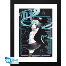 Hatsune Miku Framed Print - 01
