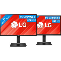 LG 24QP750 Duo Pack