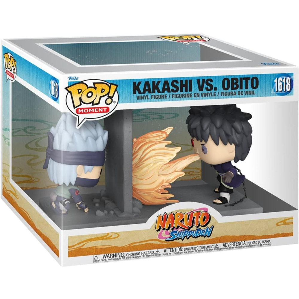 Naruto Shippuden Pop! Moment Vinyl: Kakashi vs Obito Naruto Shippuden Pop! Moment Vinyl: Kakashi vs Obito