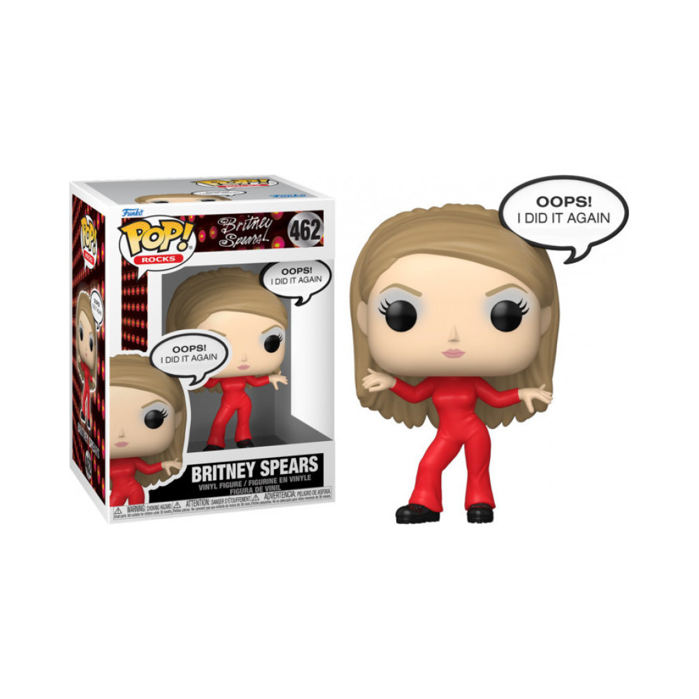 Britney Spears Funko Pop Vinyl: Britney Spears (Oops, I Did It Again) Britney Spears Funko Pop Vinyl: Britney Spears (Oops, I Did It Again)