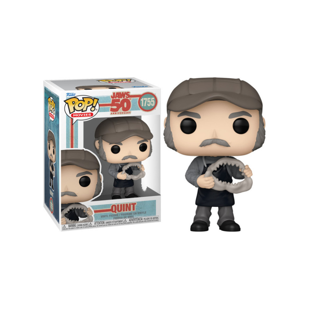Jaws (50th Anniversary) Funko Pop Vinyl: Quint Jaws (50th Anniversary) Funko Pop Vinyl: Quint