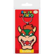 Super Mario - Bowser Rubber Keychain