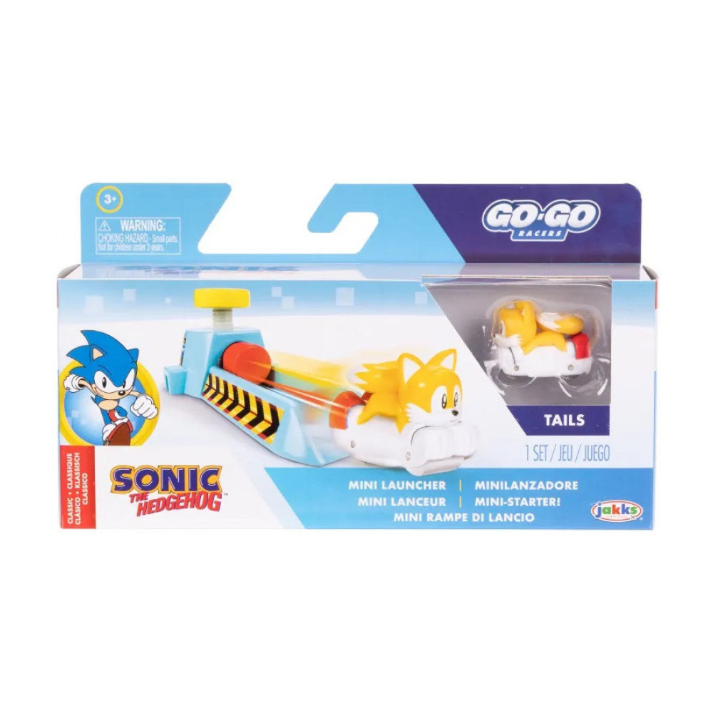 Sonic - Go Go Racers Mini Launcher: Tails Sonic - Go Go Racers Mini Launcher: Tails