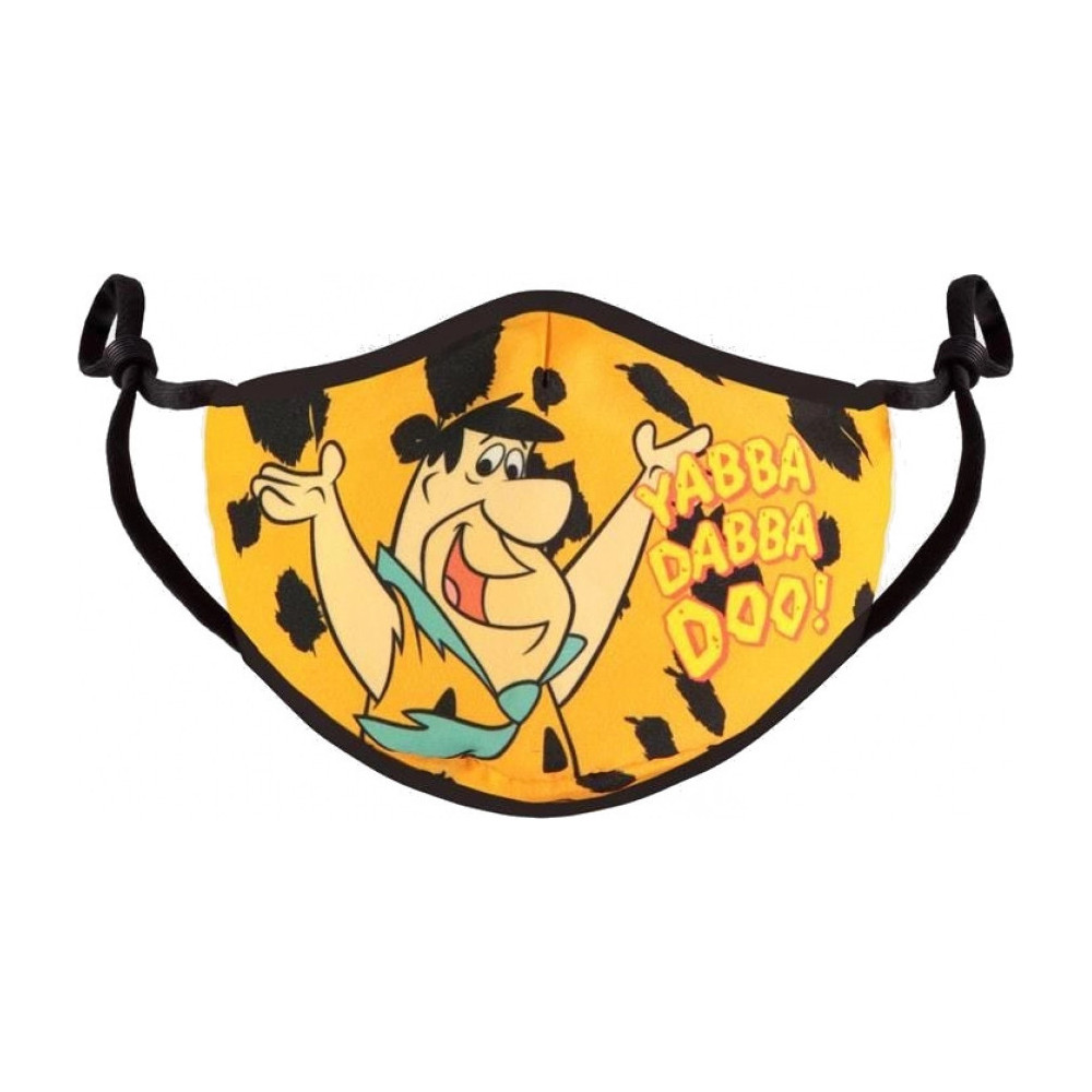 Warner - The Flintstones - Adjustable Shaped Face Mask (1 Pack) Warner - The Flintstones - Adjustable Shaped Face Mask (1 Pack)