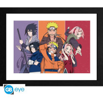 Naruto Shippuden Framed Print - Adults and Children