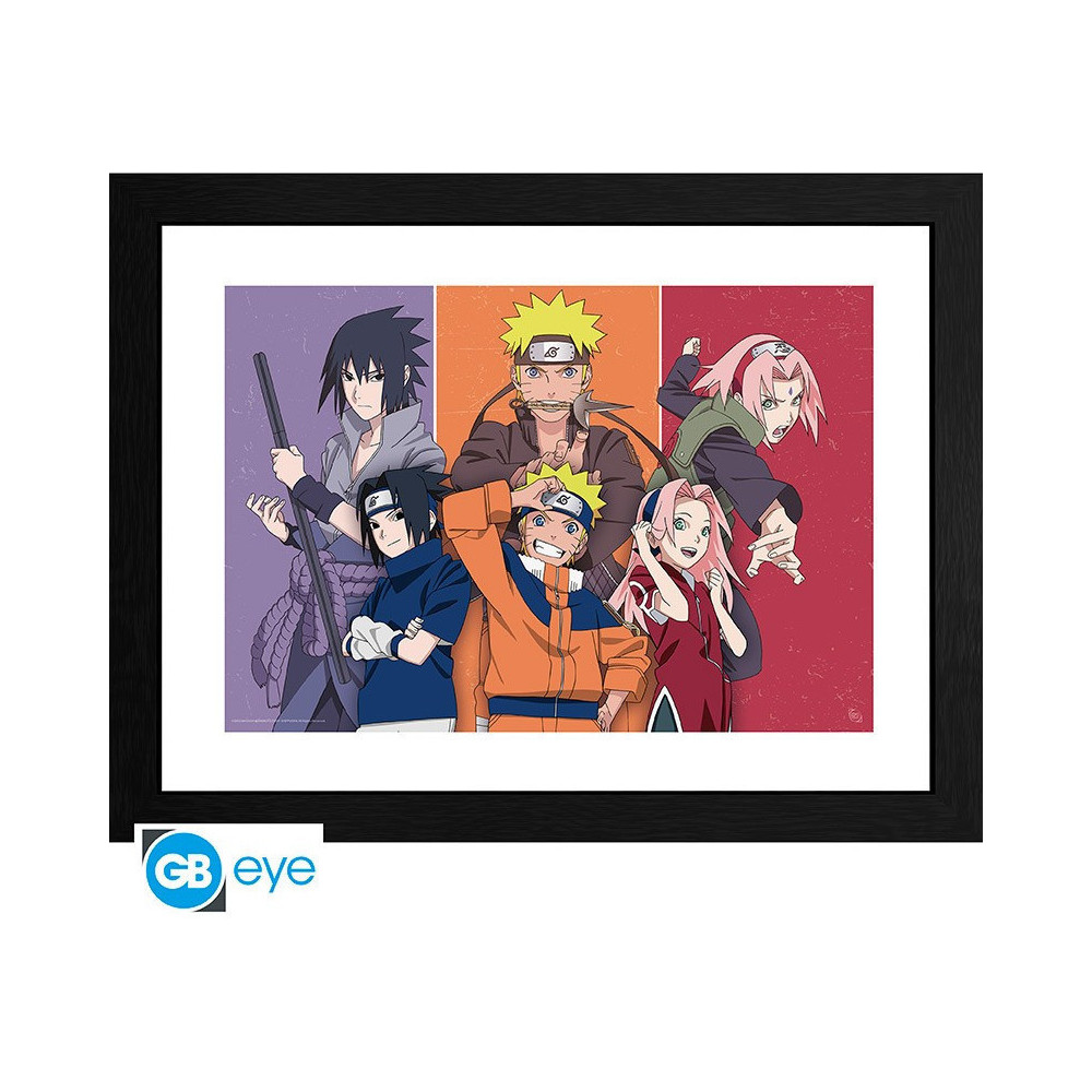 Naruto Shippuden Framed Print - Adults and Children Naruto Shippuden Framed Print - Adults and Children