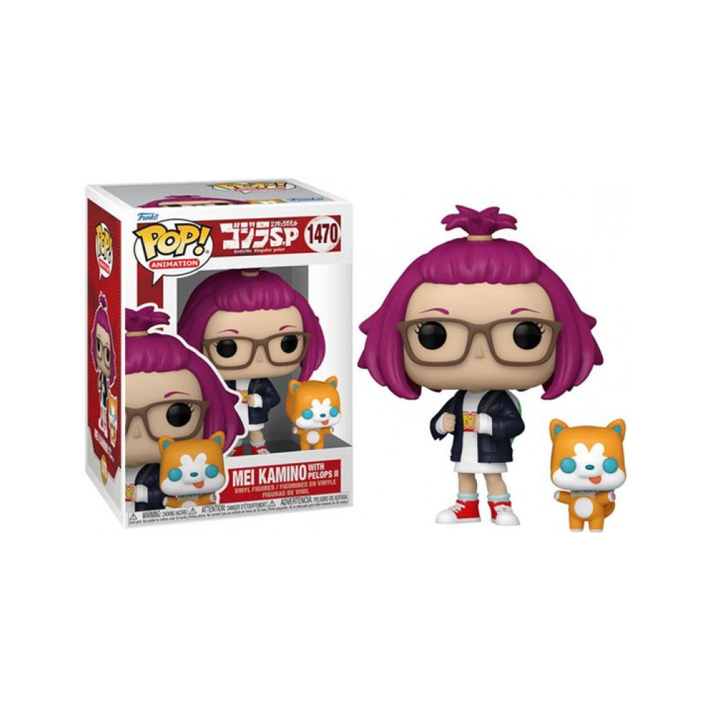 Godzilla Singular Point Funko Pop Vinyl: Mei Kamino with Pelops II Godzilla Singular Point Funko Pop Vinyl: Mei Kamino with Pelops II