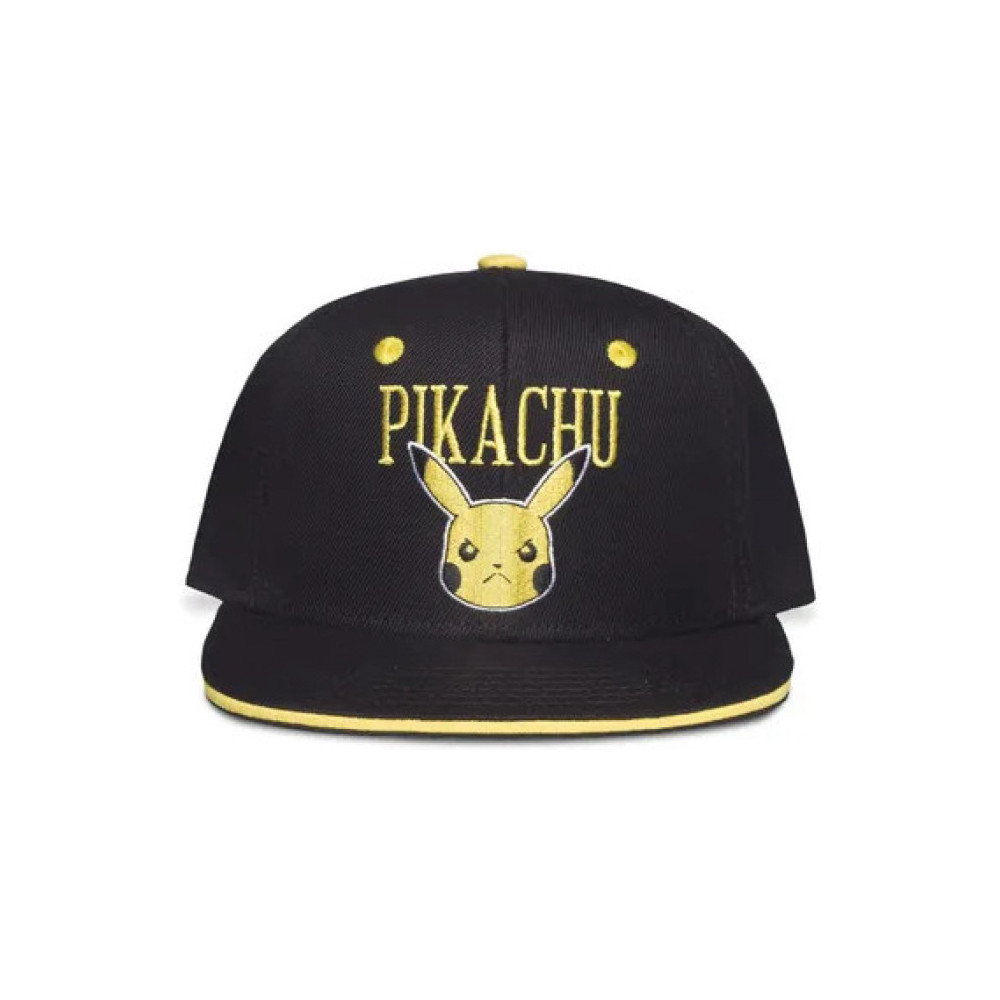 Pokémon - Angry Pika Snapback Cap Pokémon - Angry Pika Snapback Cap