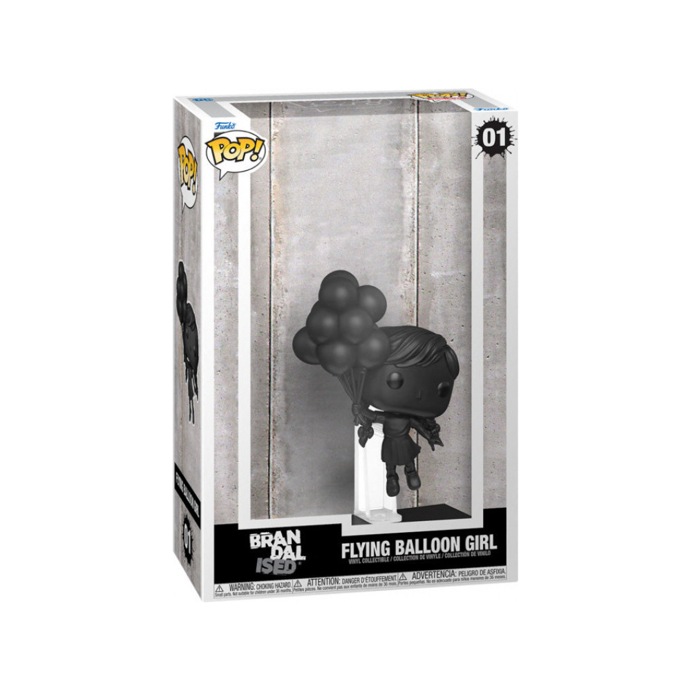 Brandalised Funko Pop Vinyl: Flying Balloon Girl by Banksy Brandalised Funko Pop Vinyl: Flying Balloon Girl by Banksy
