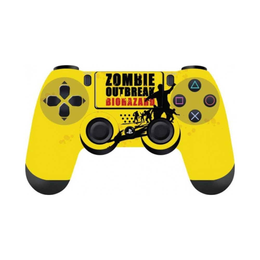Gamersgear Controller Skin Stickers - Zombie Outbreak Biohazard