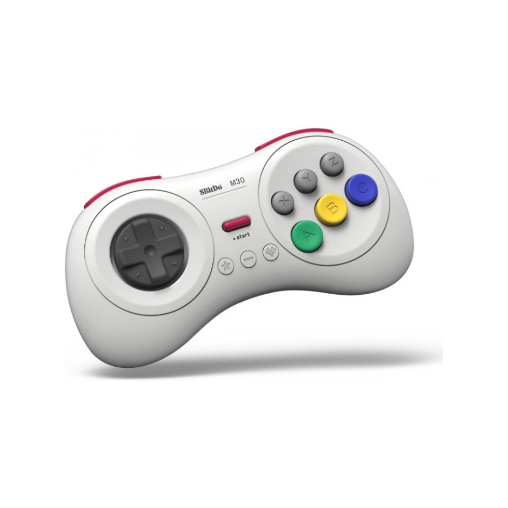 8Bitdo M30 Bluetooth Gamepad - White 8Bitdo M30 Bluetooth Gamepad - White