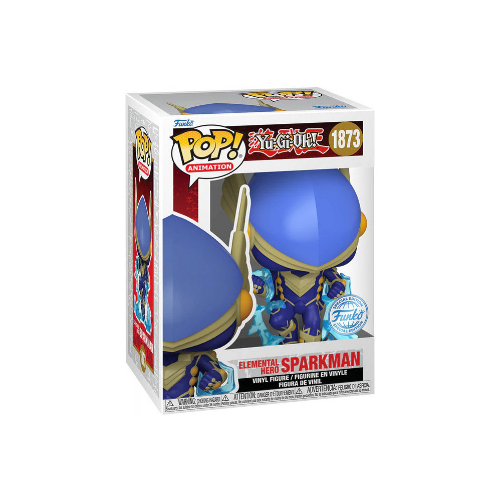 Yu-Gi-Oh! Funko Pop Vinyl: Elemental Hero Sparkman (special edition) Yu-Gi-Oh! Funko Pop Vinyl: Elemental Hero Sparkman (special edition)